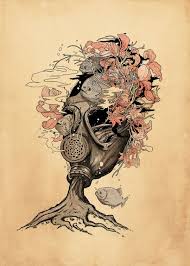 Breath Poster Print By Nicebleed Art Displate In 2021 Gas Mask Art Nicebleed Illustration