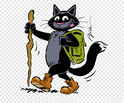 Kedi Ve K&ouml;pek, Kara Kedi, Schwarze Katz, Moselle, Bıyık, Y&uuml;r&uuml;y&uuml;ş, Iz,  Matkarada, Karikat&uuml;r, Kara kedi, kedi png | PNGWing