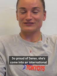 Wales' Jasmine Joyce-Butchers Celebrates Seren Lockwood