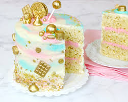 Diy gender reveal candy table under 1500php ll philippines. Video No Bake Gender Reveal Cake The Lindsay Ann