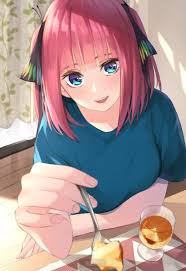 Maybe you would like to learn more about one of these? 404409 5 Toubun No Hanayome Anime Girl Short Hair Pink Hair Ribbon Nakano Nino Blue Eyes Blushing Smiling Fan Art Pudding Screensaver Hd 2062x3000 Mocah Hd Wallpapers