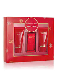 Red door instantly gets you noticed with an opulent essence of lily of the valley, opening into a vibrant trail of freesia and wild violets. Kaufe Elizabeth Arden Red Door Edt 30 Ml Showergel 50 Ml Bodylotion 50 Ml Giftset