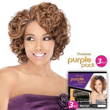 Outre Purple Pack Human Hair Blend Weaving Romance Curl 3 Pcs 7106 Weave Hairstyles Remy Hair Weave Human Hair