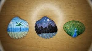 I am using qor watercolors by golden. How To Paint On Sea Shells With Pictures Wikihow