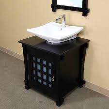 Black dual sink vanity with black marble apron sinks contemporary bathroom. Modern Single Black Bathroom Vanity Belezaa Decorations From Discount Bathroom Vanities Ideas Pictures