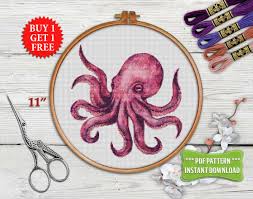 Counted cross stitch patterns are not just a great craft to enjoy but it can provide the perfect gift and even a memento of history. Marianna On Twitter Ultraviolet Octopus Cross Stitch Pattern Contemporary Counted Embroidery Art Animal Etsy Etsyshop Mothersday Crossstitch Etsyseller Roomdecor Ultraviolet Zoo Sea Octopus Chart Interiordesign Craft Homedecor