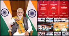 PM lays foundation stone, inaugurates and dedicates to the nation ...