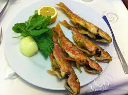 Fried Red Mullet Bozcaada Boruzan Restaurant Food Red Mullet Recipes