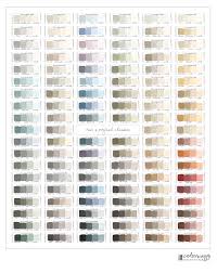 Annie Sloan Chalk Paint Chart Shades Diy Annie Sloan