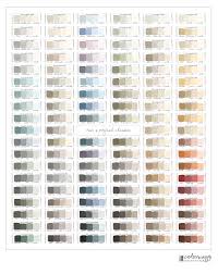 annie sloan chalk paint chart shades diy annie sloan