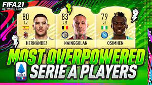 Create your own fifa 21 ultimate team squad with our squad builder and find player stats using our player database. Fifa 21 Most Overpowered Players Serie A Best Meta Op Hyrbid Team Fifa 21 Ultimate Team Youtube