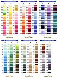 22 expert free embroidery thread conversion chart