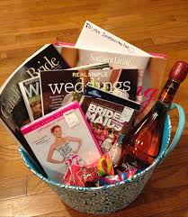 Did This As An Engagement Gift For A Girlfriend Engagement Gift Baskets Engagement Gifts Engagement Season
