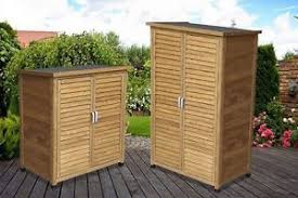Airwave Hoelzernes Doppel Tuer Box Aussen Garten Schrank Werkzeug Schuppen Muebles De Exterior Muebles Terraza