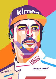 Fernando alonso díaz is a spanish racing driver currently racing for alpine in formula one. Fernando Alonso Diaz Poster By Poernama Sahroe Displate
