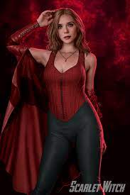Scarlet witch cleavage