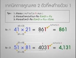 เทคน คการค ณเลข 2 ต วท ลงท ายด วย 1 blog ฟ ส กส ราชมงคล คำคมการเร ยน คณ ตศาสตร ช นประถม ส อการสอนคณ ตศาสตร