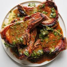 It's a guaranteed way to make sure that every single bite of pork chop this basic recipe is living proof that a few simple ingredients can create amazing results in the kitchen. Juicy Pan Seared Pork Chops With Citrus Dressing Recipe Bon Appetit