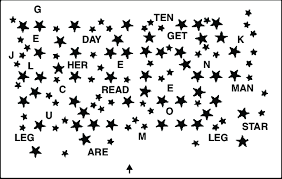 Albert's test had an excellent correlation the extent to which two or more variables are associated with one another. Star Cancellation Test Image From Http Www Download Scientific Diagram