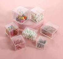 Amazon.com: KissYou Small Acrylic Box Clear Display Case ...