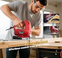 iBELL IBL JS10-65 Professional Jig Saw | 650W Corded Electric Jigsaw with  Variable Speed | 800–3000 RPM | 65mm Wood & 6mm Steel Cutting Capacity | ...