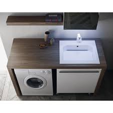 Mobile Da Bagno Per Arredo Lavabo Cristallo Bianco O Blu Moderno Curvo Arredamento Bagno Arredamento Lavanderia Arredamento Piccolo Bagno