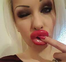 Enormous 'porn star lips' on show in terrifying gallery of selfies | The Sun