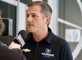 Made it to The House yesterday💪 💙🏁 Had a great chat with @rosschastain  and Phil Surgen about their win at Kansas! We've got great content coming  your way soon