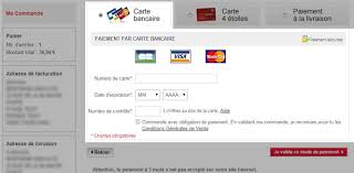 Carte 4 ?toiles mon compte. Service