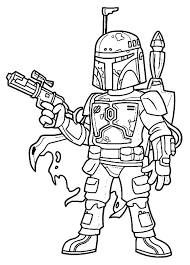 Boba fett coloring page with wallpapers desktop mayapurjacouture. Small Boba Fett Coloring Page Free Printable Coloring Pages For Kids