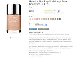 Neutrogena Healthy Skin Liquid Makeup Color Match Saubhaya