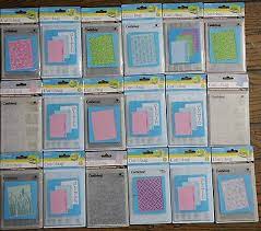 3 pieces of 65# cardstock as a shim. Cuttlebug Embossing Folders Different Designs To Choose From Brand New Ebay
