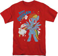 Amazon.com: My Little Pony TV 20 Percent Cooler Unisex Adult T Shirt for Men  and Women, Red, Small : Clothing, Shoes & Jewelry