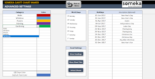 excel gantt chart maker