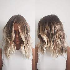 Image Result For Bleach Blonde To Copper Balayage Hair Blonde Balayage Lob Hair Color Balayage