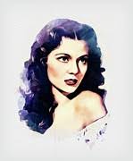Peggie Castle, Movie Legend Poster by Esoterica Art Agency