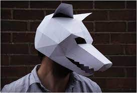 Make your own fox mask from recycled card with these easy to follow instructions. Downloadable 3d Masks By Wintercroft