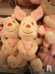 🛍 Pastel plush collection (€35, except Pigglet €40) at Emporium