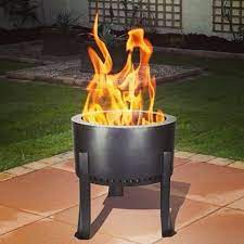 Mesmerizing flames are sure to be the topic of discussion as you gather around the inferno steel fire pit. Pin On Garden