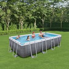 Piscine Power Steel Tubulaire Rectangulaire 549x274cm Bestway
