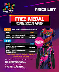 Penangguhan sambutan hari sukan negara 2020. Hari Sukan Negara Virtual Fun Run Jomrun Run Rewarded