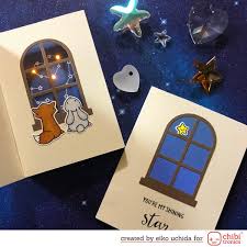 How to make a shadow box card. How To Make Light Up Inside Shadow Box Card Chibitronics