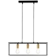 Hangeleuchte Wohnzimmer Modern Led Lampe Esstisch Deckenleuchten Holzbalken Pendelleuchte Schwarz Gold Pendel In 2020 Brilliant Leuchten Pendelleuchte Leuchten