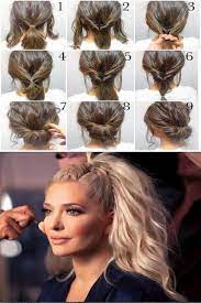 Easy Formal Updos Quick Easy Updos Quick Easy Updo For Medium Length Hair Long Hair Styles Hair Styles Cute Hairstyles Updos