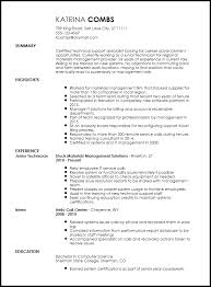 Free Traditional Technical Support Specialist Resume Template Resume Now