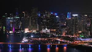 Set on the bottom floor of the fontainebleau miami beach hotel, it's the supreme king of the miami beach nightclub scene. Downtown Miami Beach At Night By Aerial Drone Stock Footage Beach Night Downtown Miami Beach At Night Downtown Miami Miami Beach