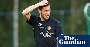 Thibaut courtois says real madrid teammate eden hazard is returning to his best with belgium at the euros. Euro 2012 Belgium Fine Eden Hazard A Bottle Of Champagne For Lateness Belgium The Guardian