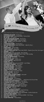 We Came Up With The Top 50 First Dance Songs Of 2016 By Reviewing Song Choices Of Engage First Dance Wedding Songs Country Wedding Songs Wedding Ceremony Songs