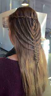 Waterfall With French Braid Hair Styles Elf Hair Hair Hacks