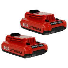 22 results for porter cable 20v lithium battery. Porter Cable Pcc682 20v Max Lithium Ion Compact Battery 2 Pack Walmart Com Walmart Com